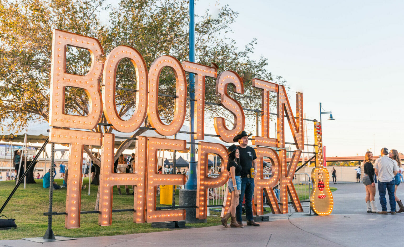 Boots in the Park at Tempe Beach Park Tempe Tourism