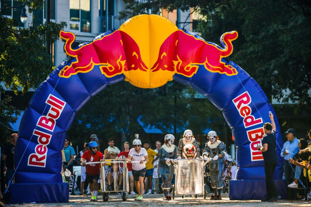 Red Bull Chariot Race in Downtown Tempe