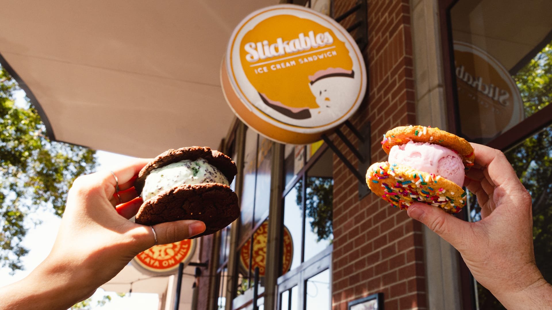 Ice Cream Sandwiches at Slickables